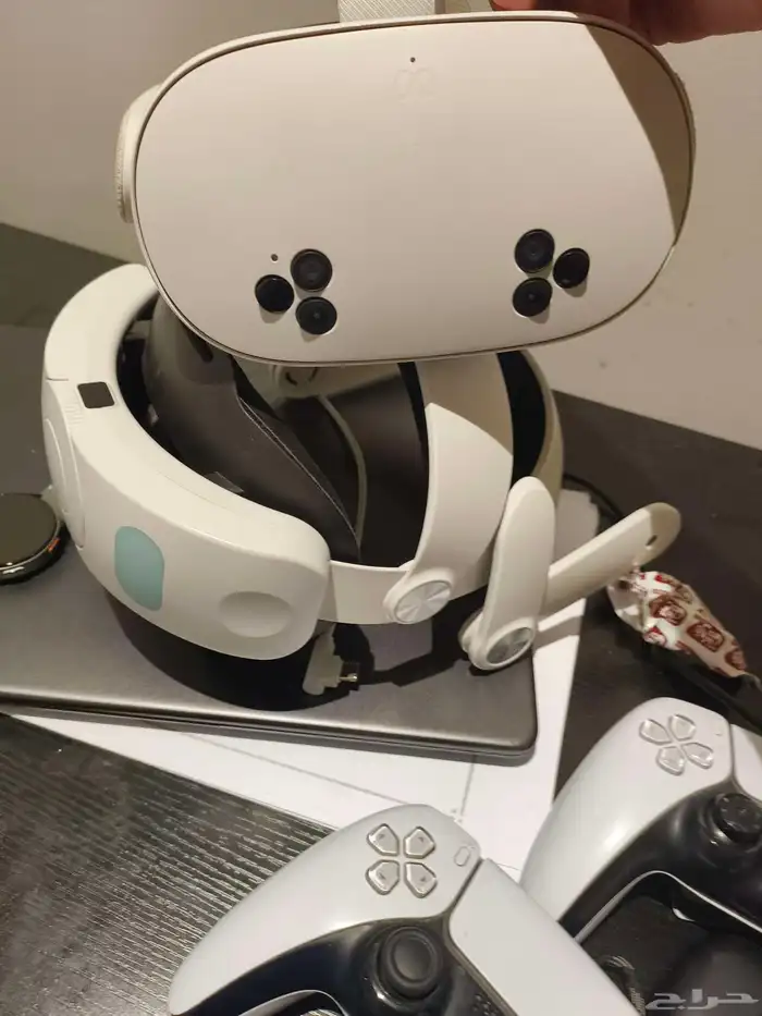 ميتا كويست 3 اس 256 قيقا جديدة استخدام اسبوع مع head strap 1
