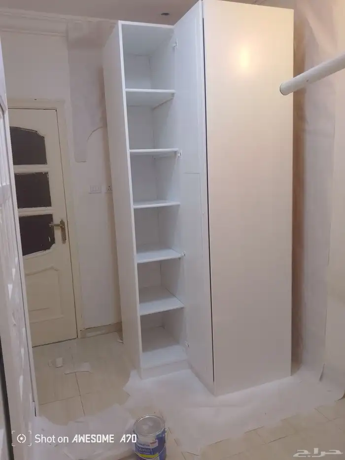 دهان أبواب خشب دواليب غرف نوم 4