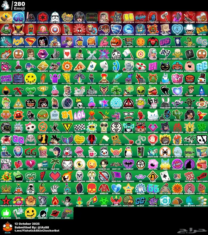 حساب وايلد كات ينفع للحفل فل ايموجات طباعه انبااع 1