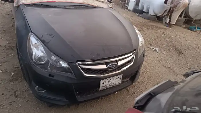 سوبارو ليجاسي الموديل 2010 اللون أسود الحالة مستعملة ا 1