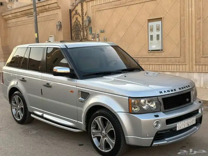 ماشيه 190 الف  رانج روفر 2008 معدل 2013  سوبر تشارشد 4