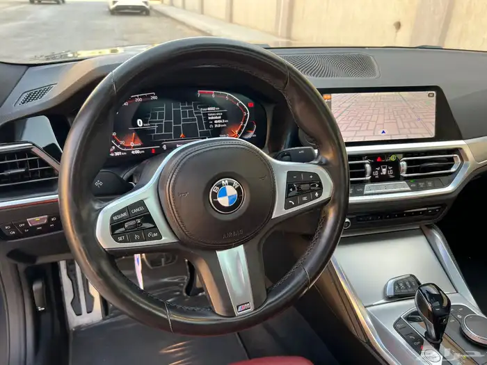 بي ام دبليو موديل 2021 كوبيه 420. ممشى قليل شبه مخززن 18