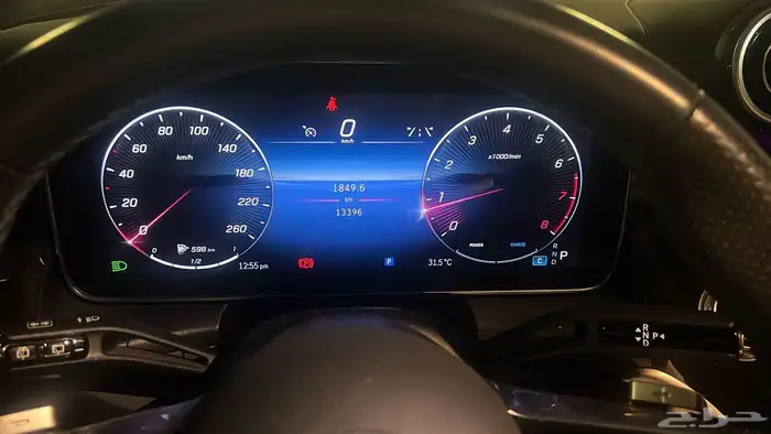 مرسيدس glc200 للبيع الممشى 13 الف 3