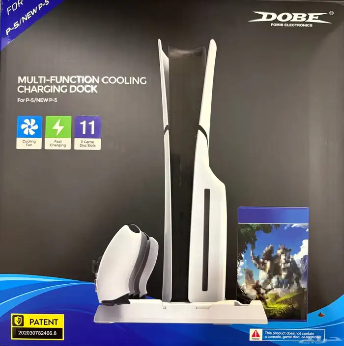 للبيع  قاعدة تبريد وشحن متعددة الوظائف لجهاز PlayStation 5 0