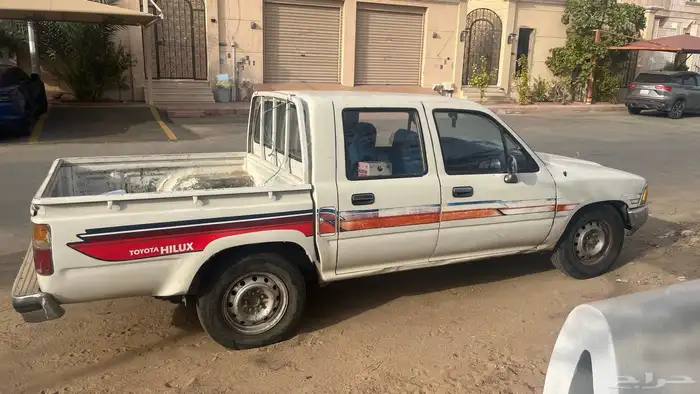 السعر 10500 تيوتا هايلكوس 1990 بودي بلد مفحوص ومجدد 8