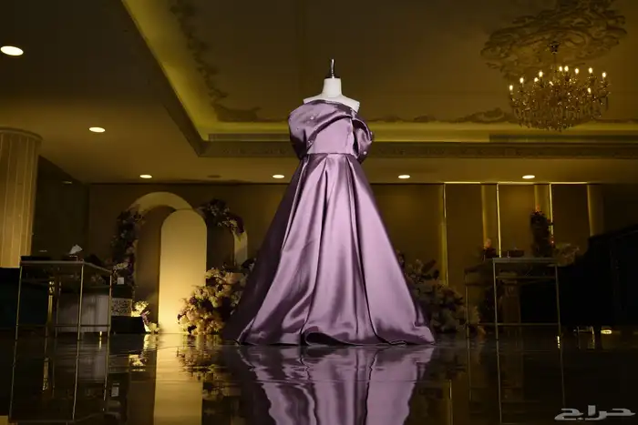 فستان من المصممه هاجر الزامل 1