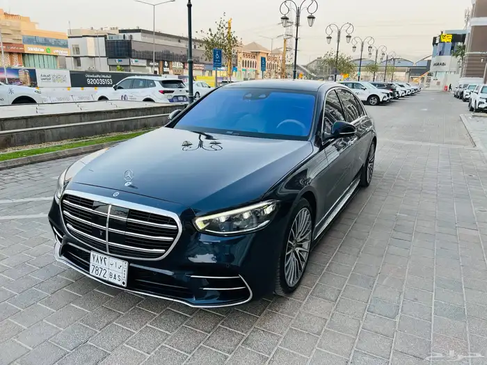مرسيدس S580 2022 قمة النظافة بحالة الوكالة 12