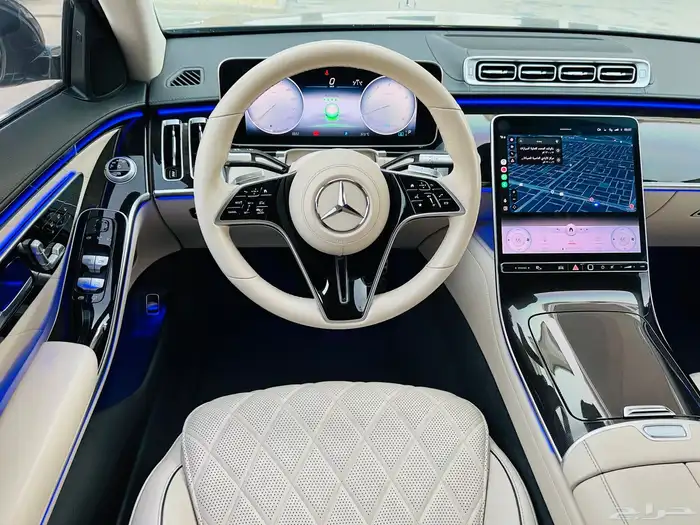 مرسيدس S580 2022 قمة النظافة بحالة الوكالة 28