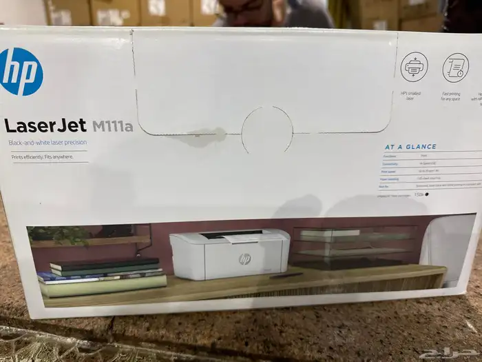 طابعه hp 111a استخدام بسيط جدا للسفر السعر 300 ريال 2