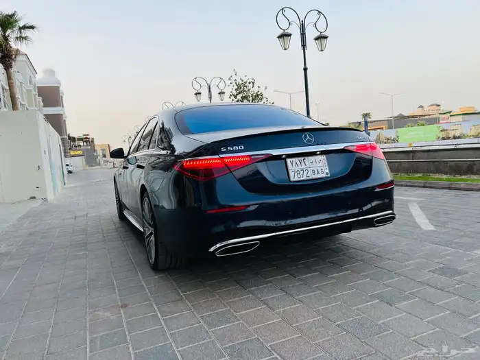 مرسيدس S580 2022 قمة النظافة بحالة الوكالة 16