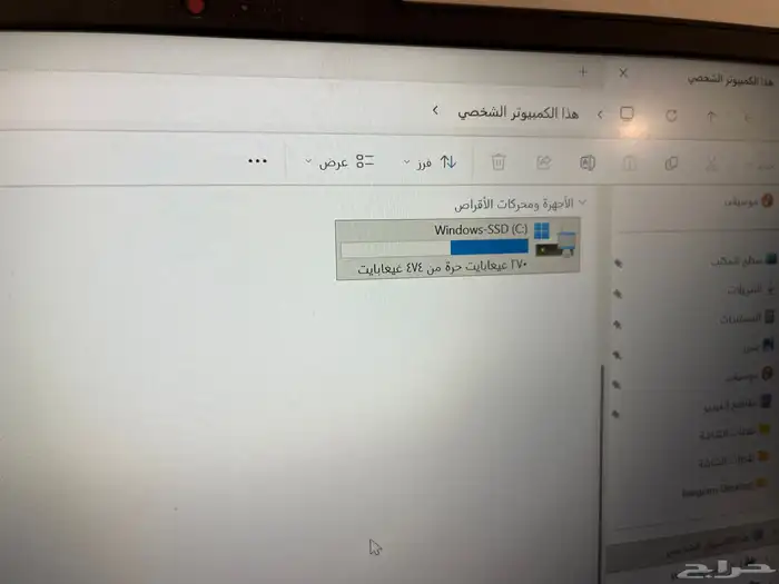 لابتوب لينوفو i7 جديد استخدام 3 اشهر 5