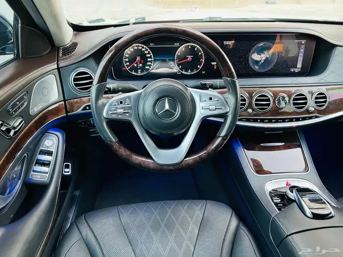 مرسيدس S560 2018 قمة النظافة اول مالك 56