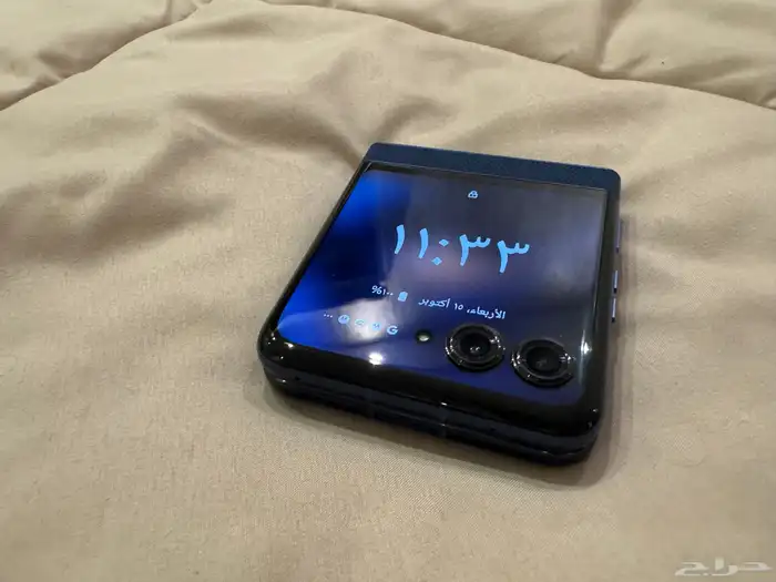 موتورولا رازر 60 شبه جديدMotorola Razr 60 Blue  almost naw 4