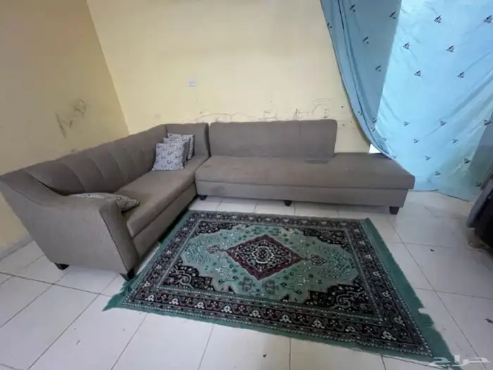 كنب ع شكل حرف L 1