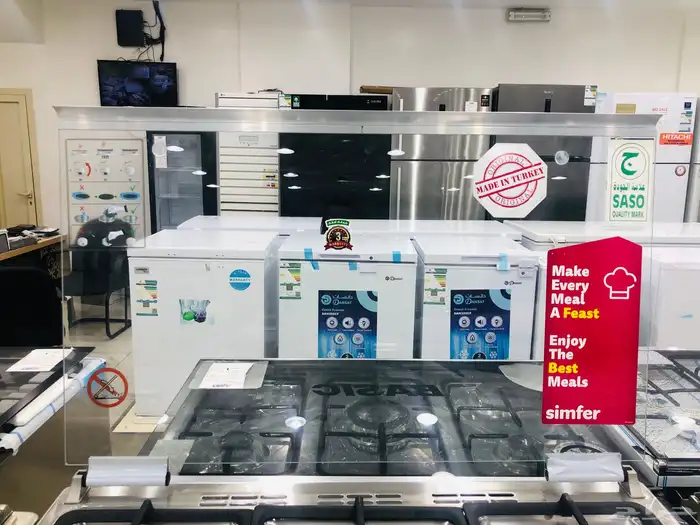 فرن سيمفر 60ف90 5عيون غاز قطع ايطالى تجميع تركى ضمان 3سنوات 3