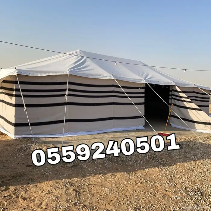 بيوت شعر - بيت شعر ابيض تركي بجودة عالية - خيام شعر 9