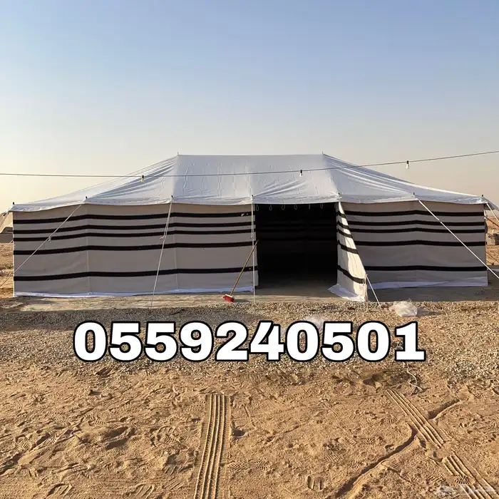 بيوت شعر - بيت شعر ابيض تركي بجودة عالية - خيام شعر 8