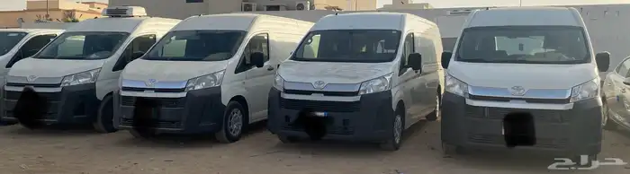((يوجد لدينا مجموعه تويوتا هايس بضاعه)2020 و2019 )) 6