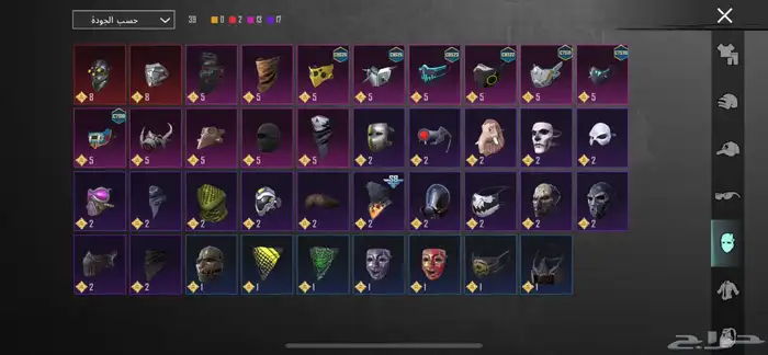 حساب ببجي للبيع مستوى68 السعر 160قابل للتفاوض 4