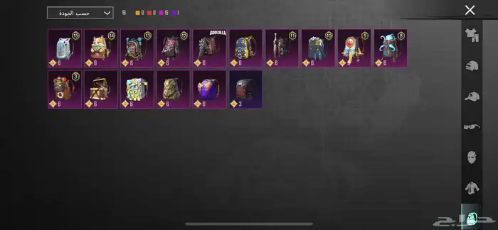 حساب ببجي للبيع مستوى68 السعر 160قابل للتفاوض 13