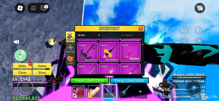 حساب roblox 57