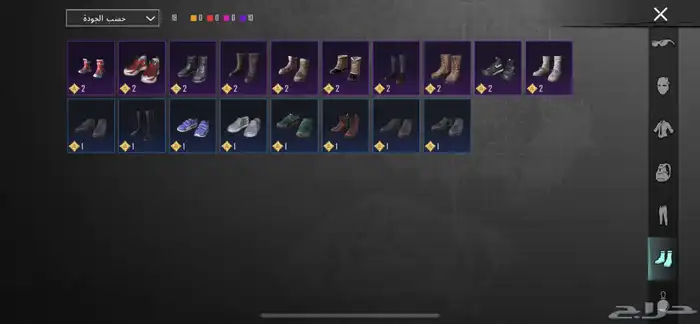 حساب ببجي للبيع مستوى68 السعر 160قابل للتفاوض 12