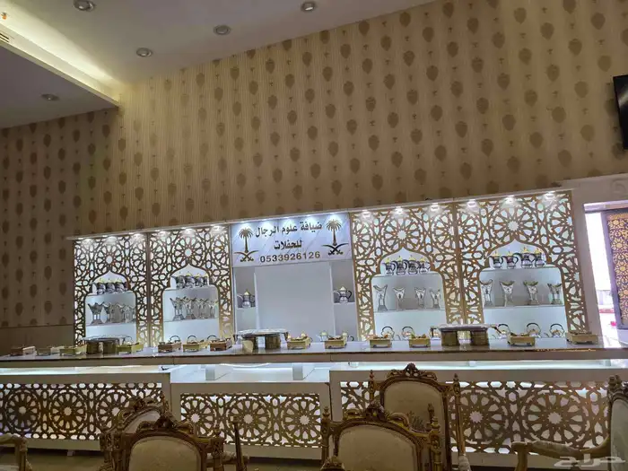 كراسي كنب فرشات عقود زواجات ركن ضيافه صبابين بيوت شعر ابيض ا 1