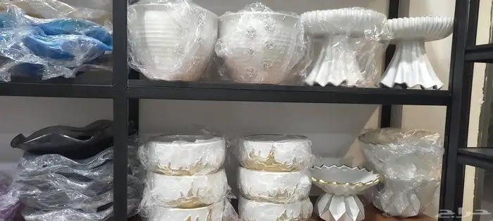 اطقم صواني الحلا متوفر كل الأشكال والألوان والمقاسات 4