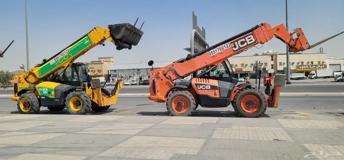 رافعات تلسكوبيه تلي هندر بوم لودر للايجار سفتي حديث 17مترjcb 0