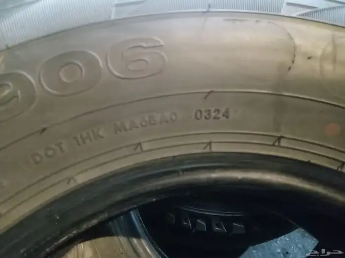نعرض لكم كفرات حجري شاص جيب منزل اخو الجديد 235 85 16 4