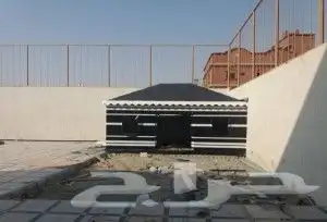 مظلات سيارات بيوت شعر 2