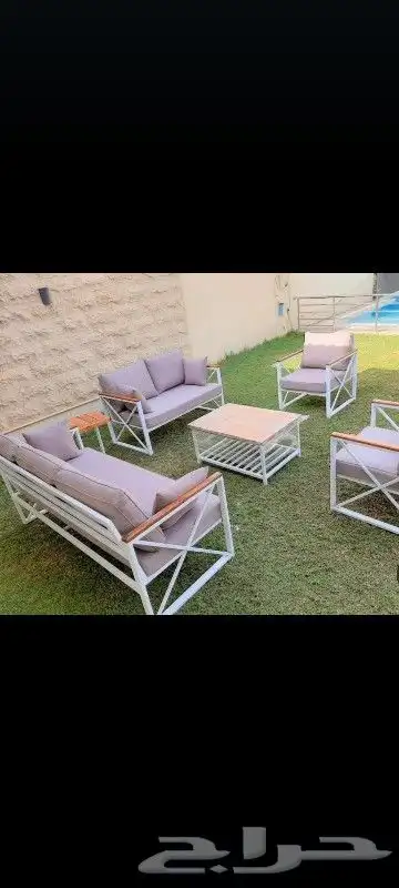 جميع انواع الجلسات داخليه و خارجيه كراسي خشب. 4