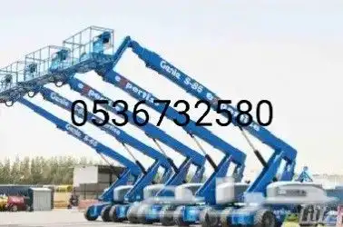 سيزرلفت 12متر كهرباء للايجار 4