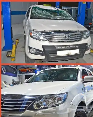 سمكرة فني سمكري رش بوية فرن سحب شاص اصلاح صدمه 3