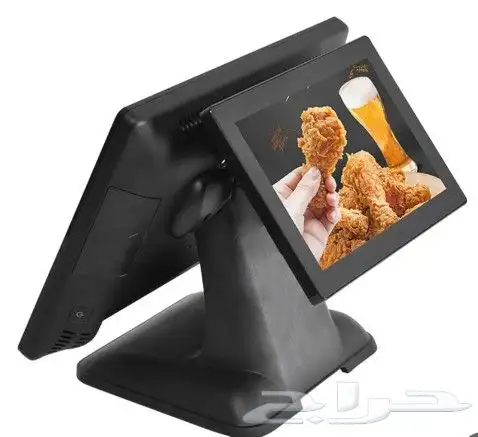 كاشير متكامل بالضمان والاعتماد متخصص كافي مطاعم مع الربط ودع 4