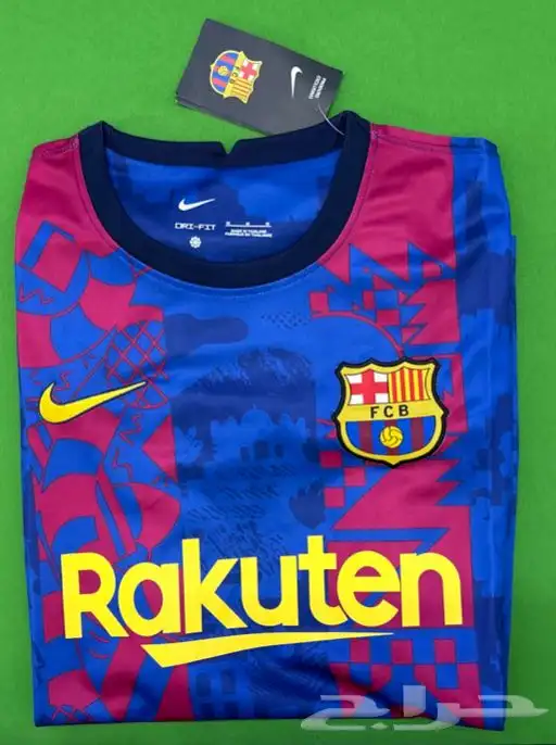 تيشيرت برشلونة 21 22 الثالث مقاس M 0