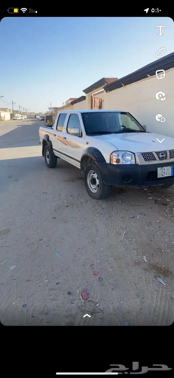 نيسان دبل 2008 الموتر نظيف الممشى400 الموتر مفحوص 1