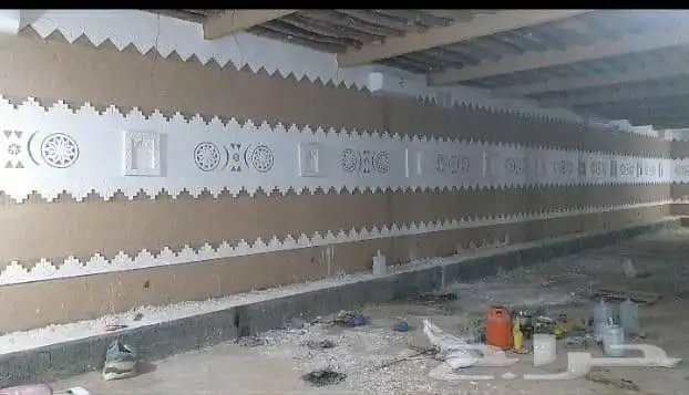 _مجالس_ شعبية _مشبات_ طين _طبيعي _ 5