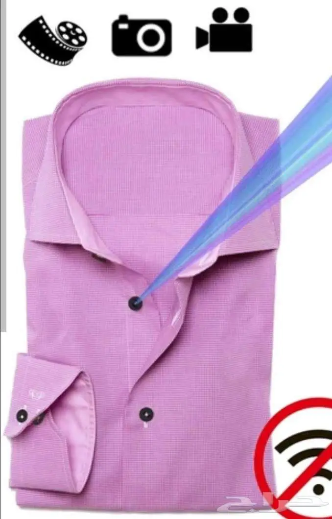 كاميرة زر اسود وايفايWiFi بث بالجوال صوت وفيديو 2