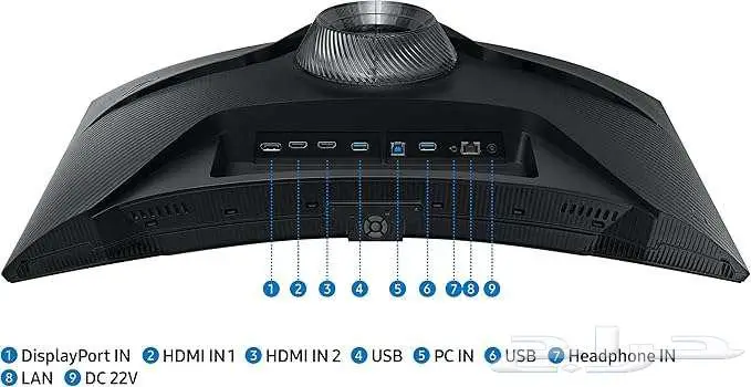شاشة Samsung Odyssey G6 منحنية 27 إنش   240Hz 1