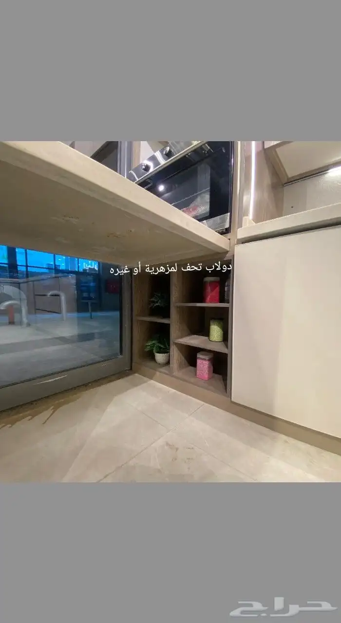 مطبخ قطع عام 6 متر مع بار عرض المحل للبيع 11