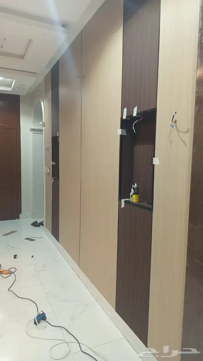 ديكورات داخليه بديل رخام بديل خشب شيبورد مرايات ورق جدران 1