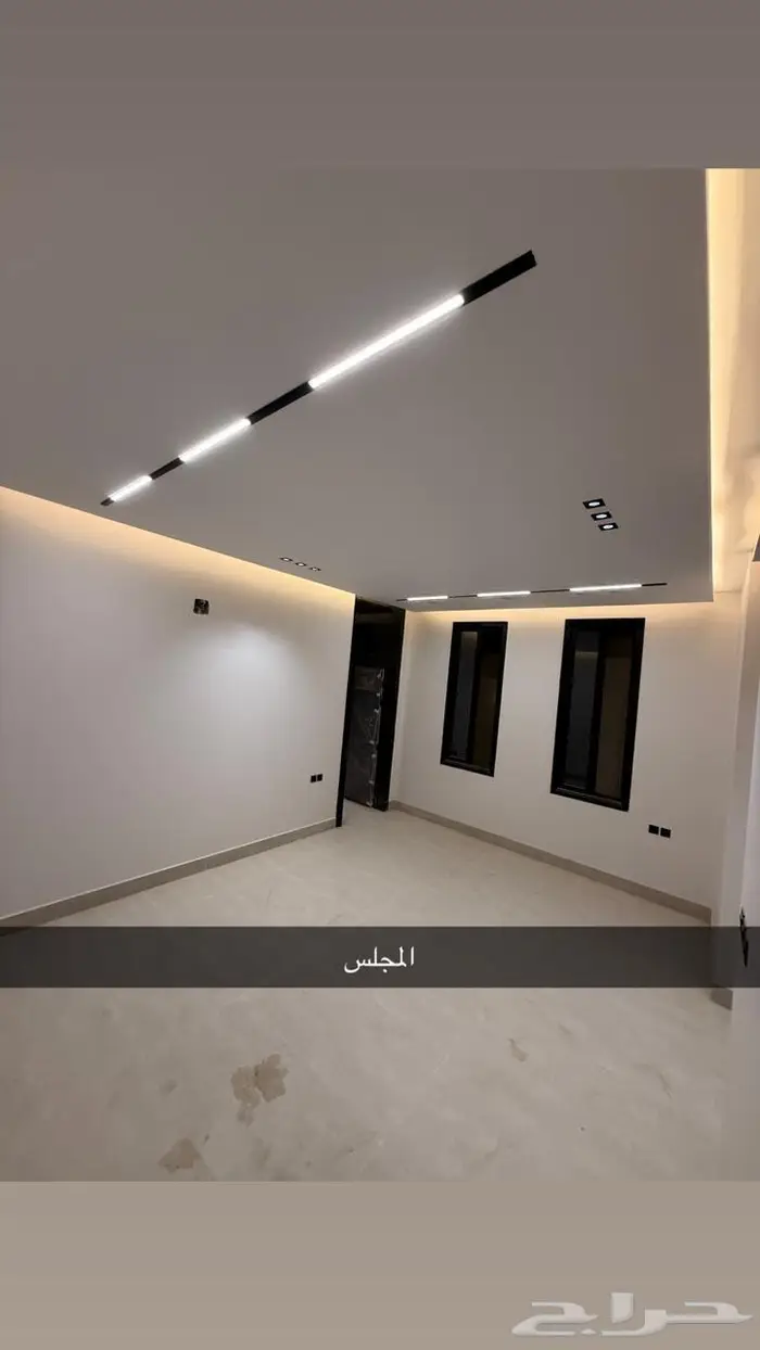 دور ارضي جديد في حي الحزم للايجار 17