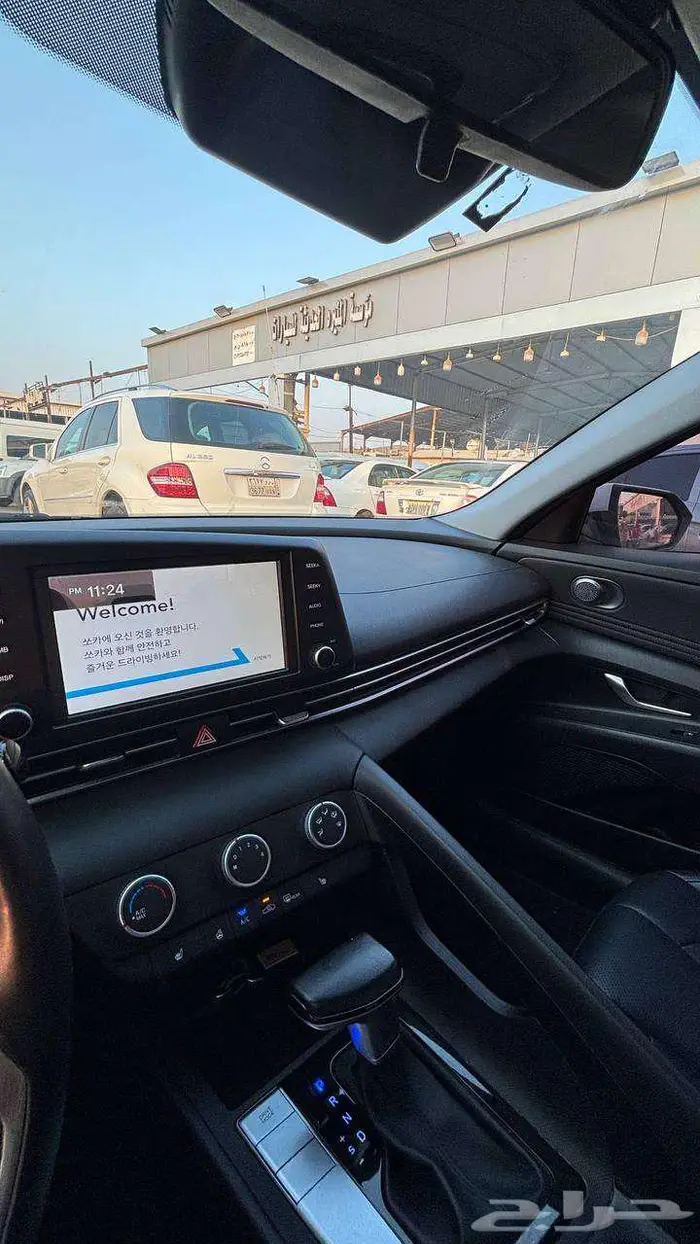هيونداي إلنترا 2021 وارد كوريا   بطاقة جمركية 13