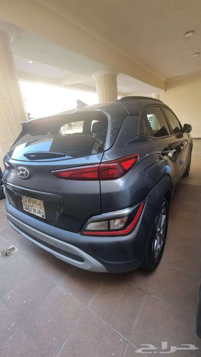 هونداي كونا 2023 اللون رصاصي غامق 1