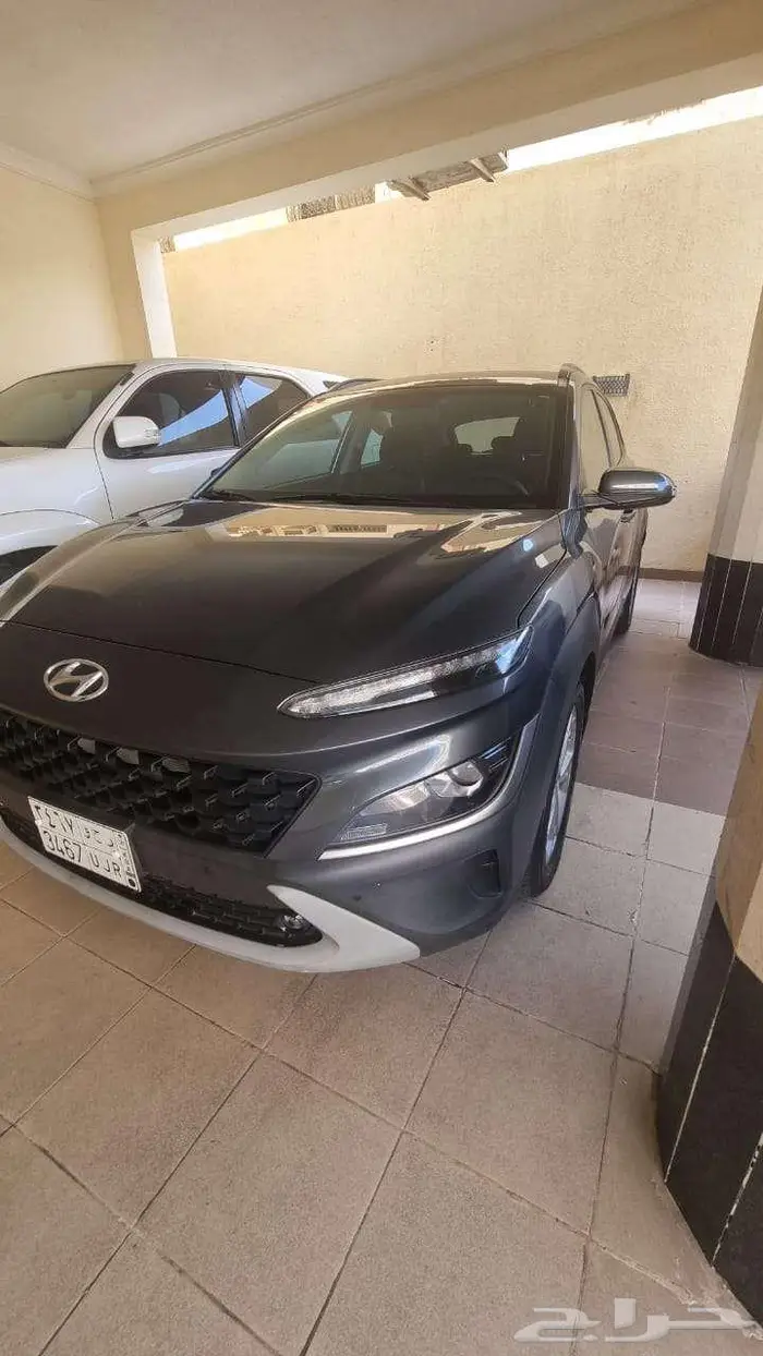 هونداي كونا 2023 اللون رصاصي غامق 6