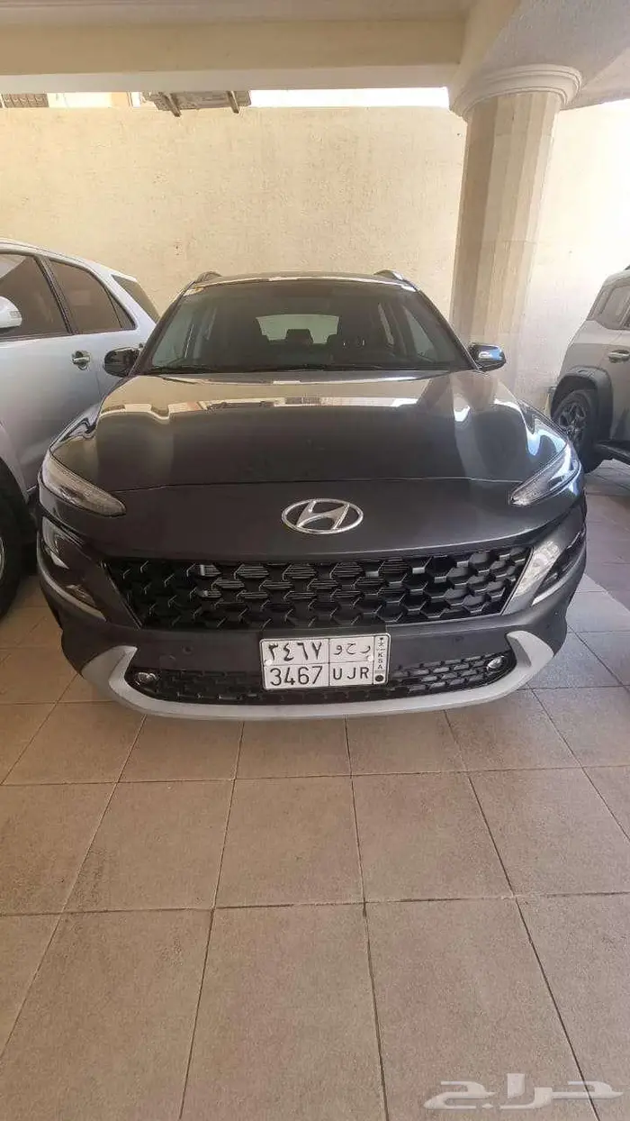 هونداي كونا 2023 اللون رصاصي غامق 0