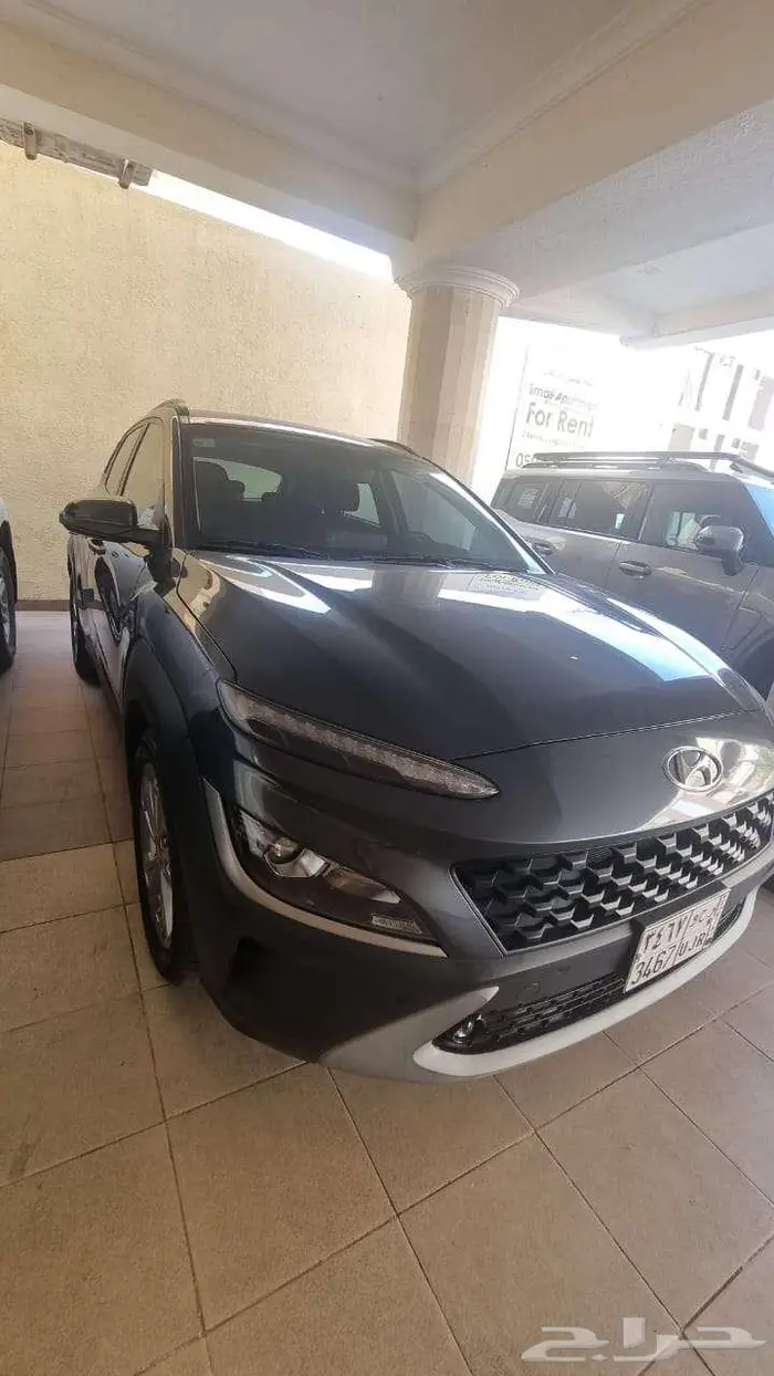 هونداي كونا 2023 اللون رصاصي غامق 9