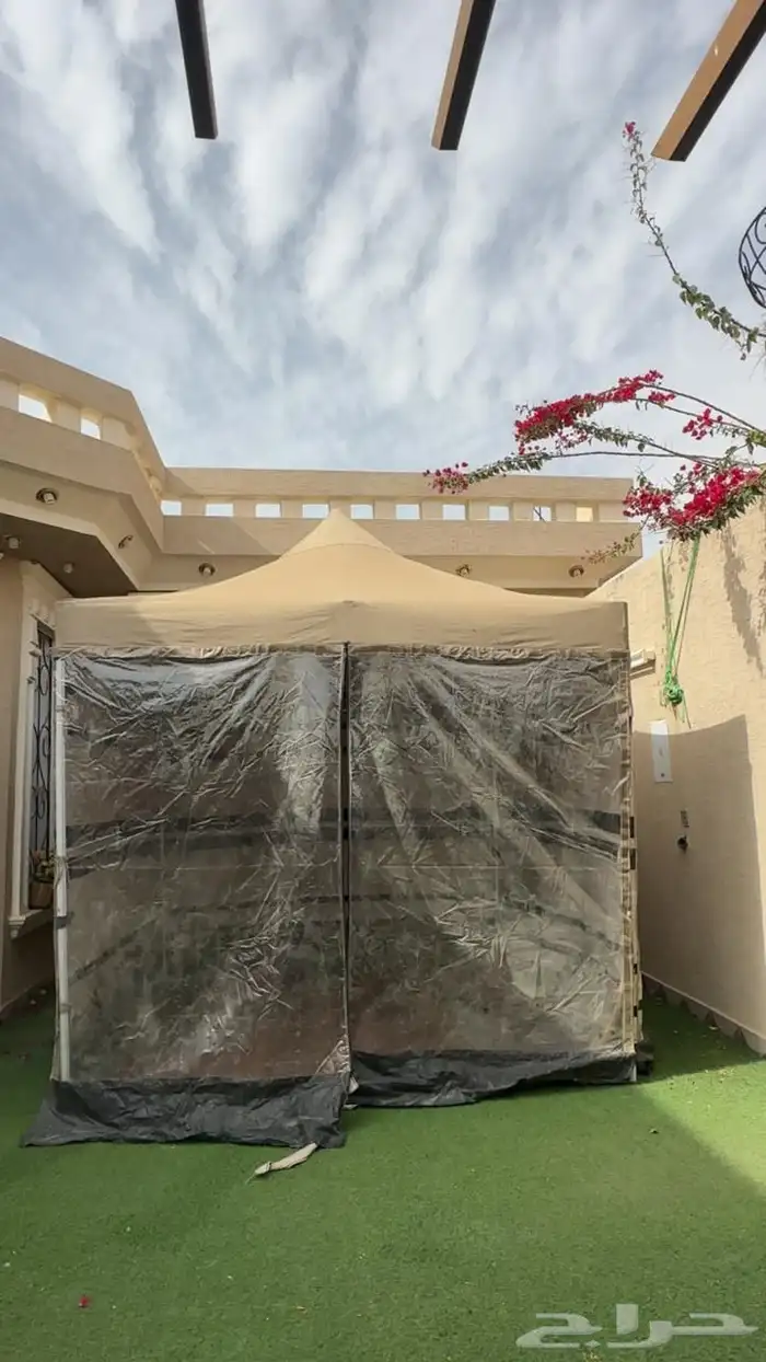 خيام شتويه شبه جديده بدون شقوق مع اغرضها كامله مراكي وفرشات 1