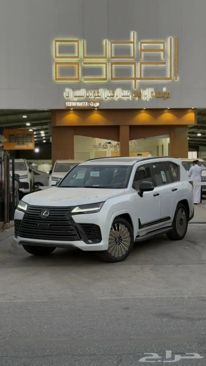 لكزس LX600 VIP موديل 2025 عرض دفعتين 0 فائدة 0